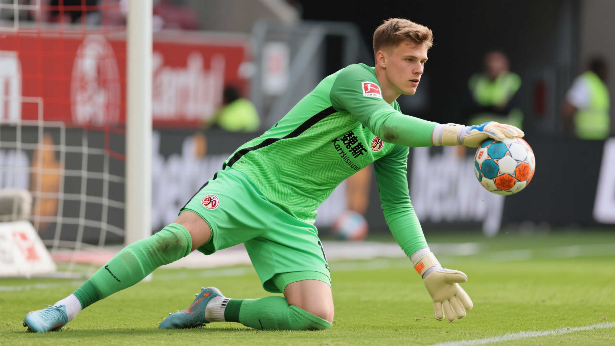 伯恩利成功签约卡尔斯鲁厄21岁门将魏斯 作为一名出生于德国、成长于德甲体系的新生代球员,米